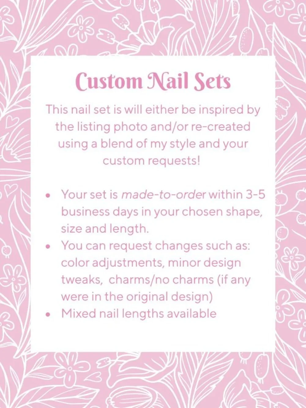 Custom Nail Set for @grace_ebert 💅 - Picture 3 of 6
